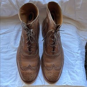 Allen Edmonds Tan Stirling Boots